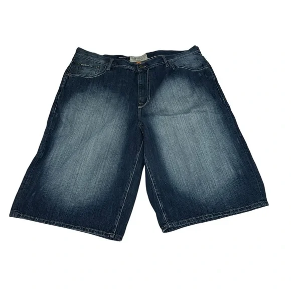 Ecko Unlimited Green Camouflage Jean Y2K Shorts